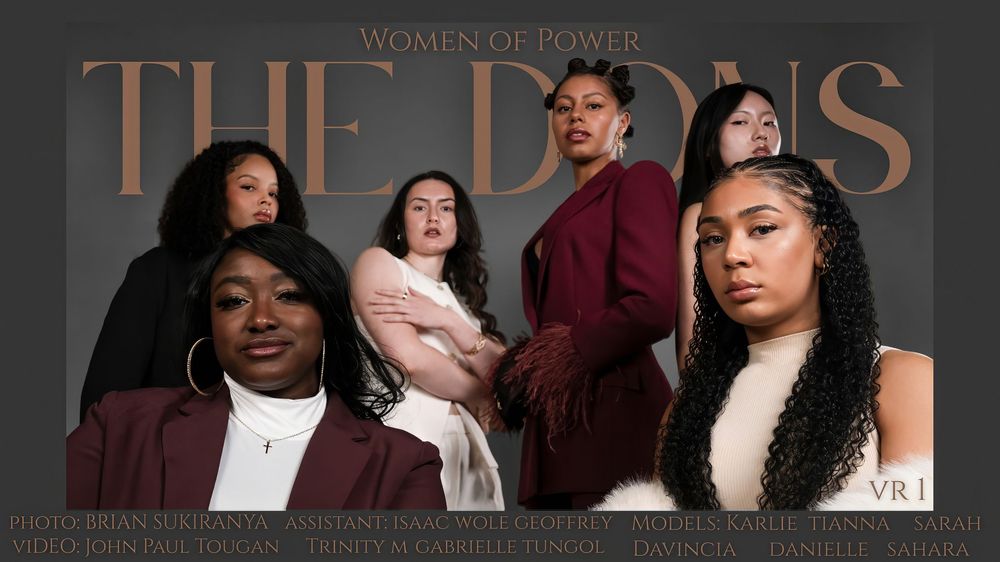 Women of Power: THE DONS project cover with original credits